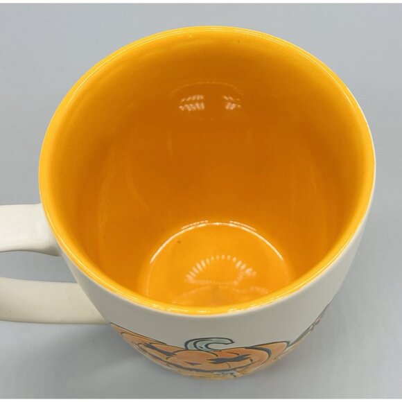 Spectrum Halloween Black Cat Pumpkins Jack O Lanterns Mug 5 inch 2024 - Picture 6 of 9